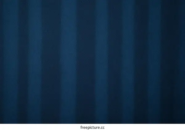 Dark Blue Fabric Texture with Vertical Stripes