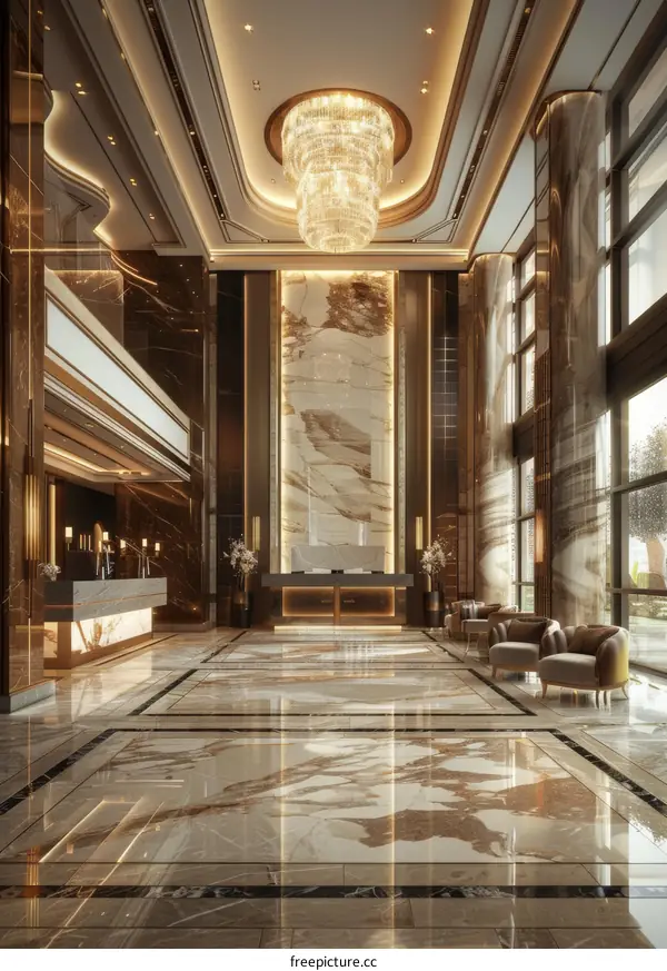 Luxury Hotel Lobby Interior Design