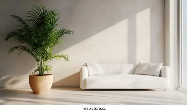 Modern Minimalist Living Room Interior Design