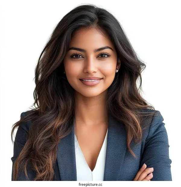 Portrait of a Confident Professional Woman