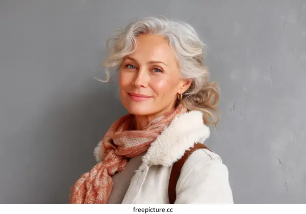Portrait of a Smiling Senior Woman