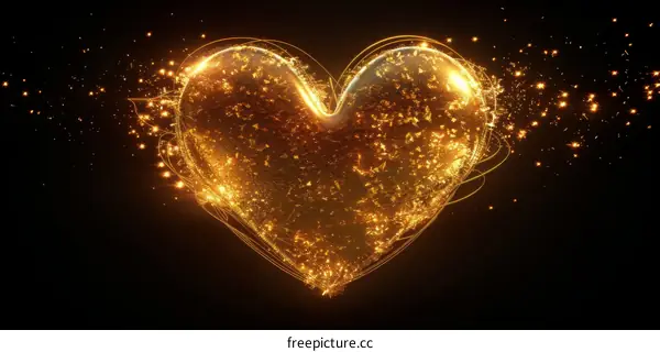 Golden heart