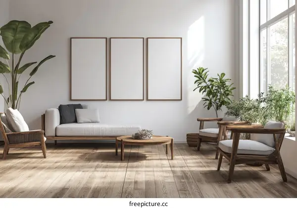 Modern Minimalist Living Room Interior Design