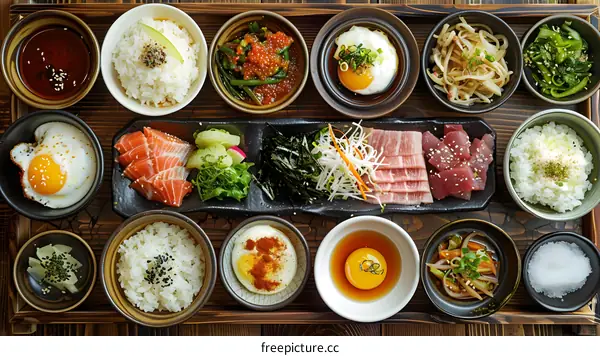 A delicious Japanese breakfast