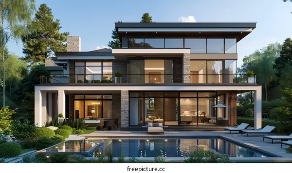 Modern Luxury Villa with Pool