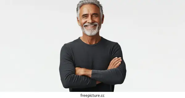 Smiling Senior Man Portrait