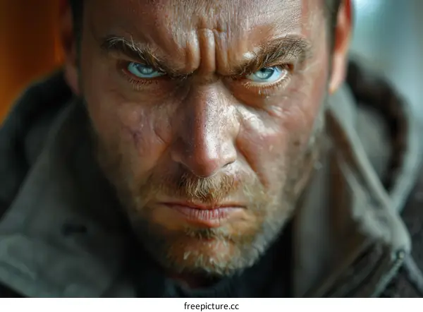 Portrait of an Intense Man