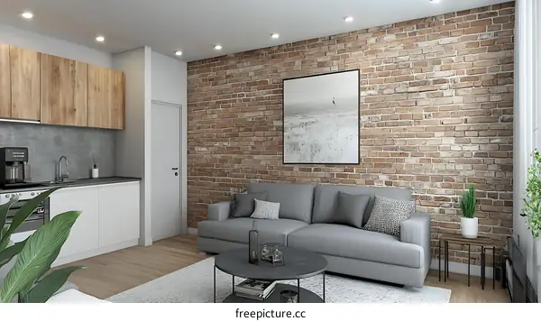 Modern Apartment Living Room Interior Design