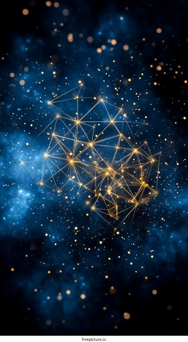 Abstract Network Connecting Stars in the Universe