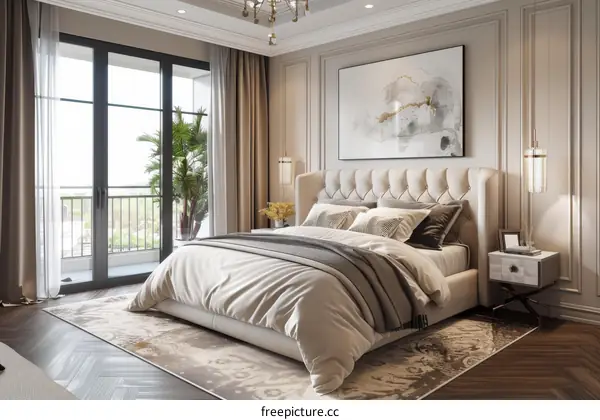 Elegant Modern Bedroom Interior Design