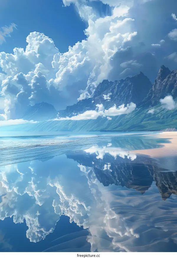 Mesmerizing Reflection of Nature's Canvas