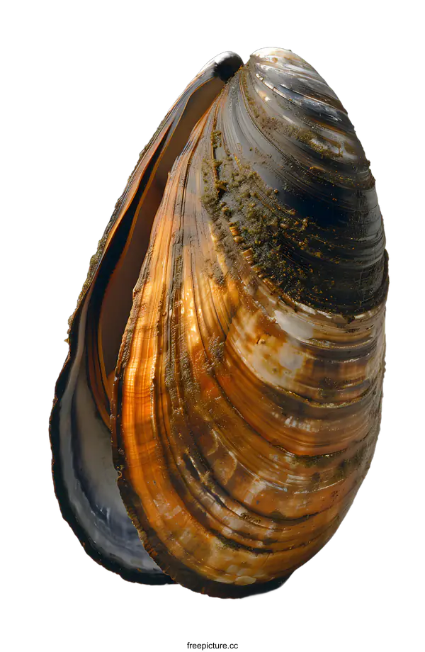 [Transparent Background PNG]A freshwater pearl mussel
