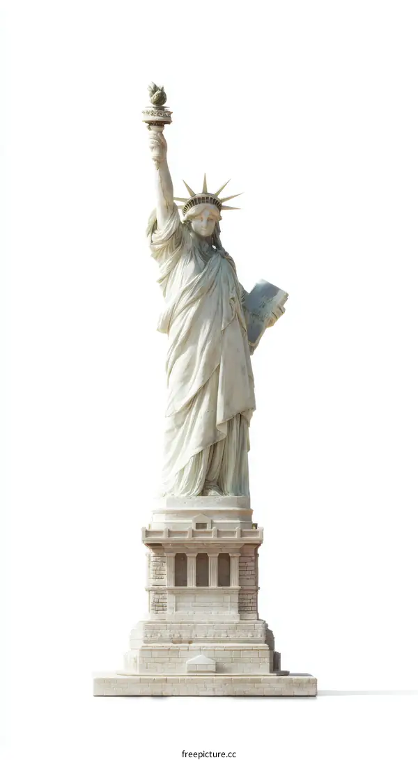 Statue of Liberty Detailed Model