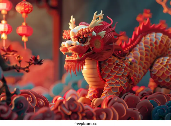 The Lively Lantern Festival with Dragon and Lion Dances