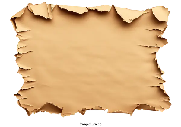 [Transparent Background PNG]Torn Paper Texture Background Design