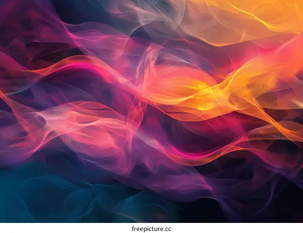 Abstract Flowing Lines Background