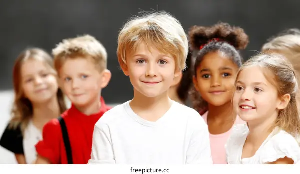 Diverse Children in a Classroom Setting