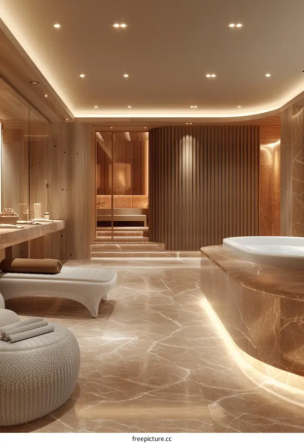 Modern Luxurious Spa Interior Design
