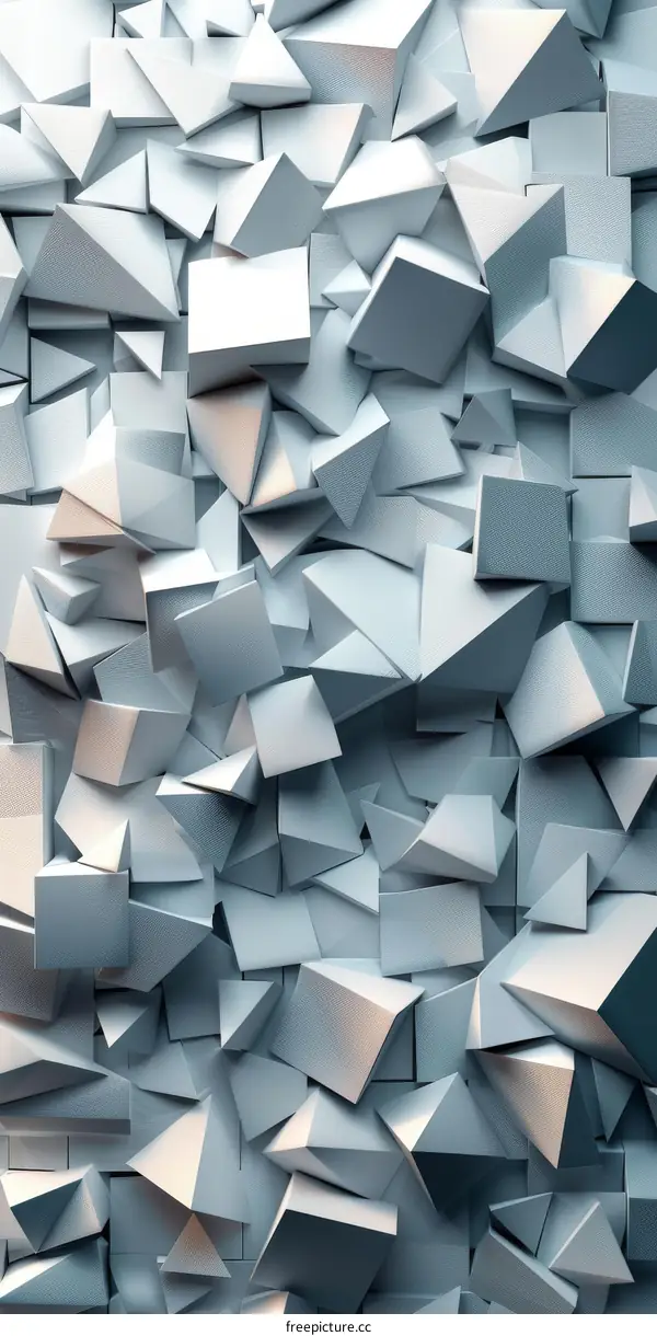 3D Geometric Shape Pile