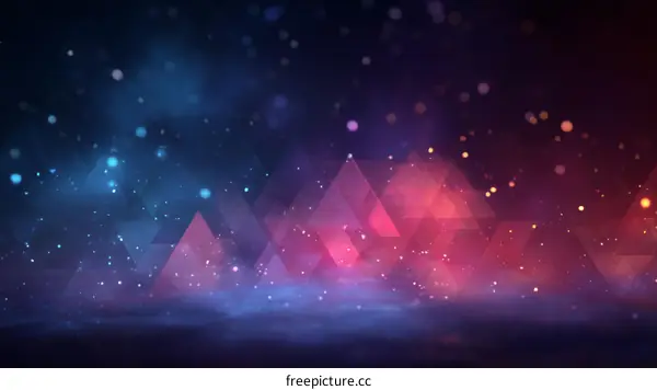 Abstract Geometric Background Design