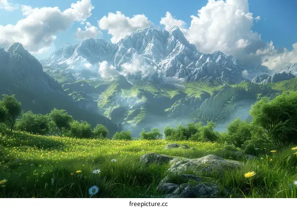 The Enchanting Beauty of Mountain Landscapes