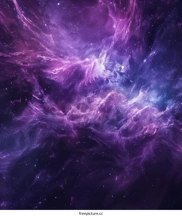 Starry Cosmos: Interstellar Space Nebula