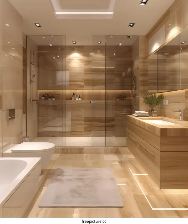 Modern Luxury Bathroom Interior Design