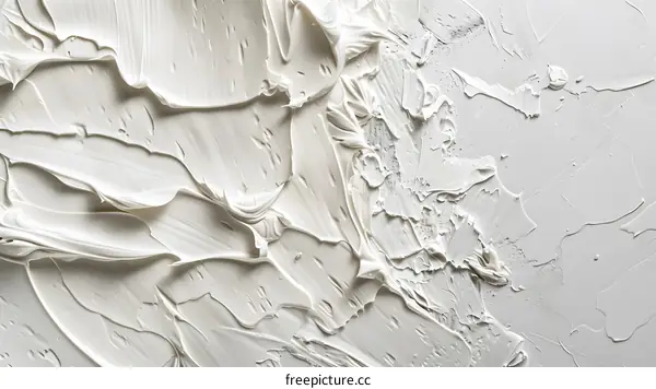 white thick oil paint texture
