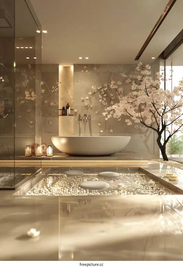Modern Luxury Spa Bathroom Design