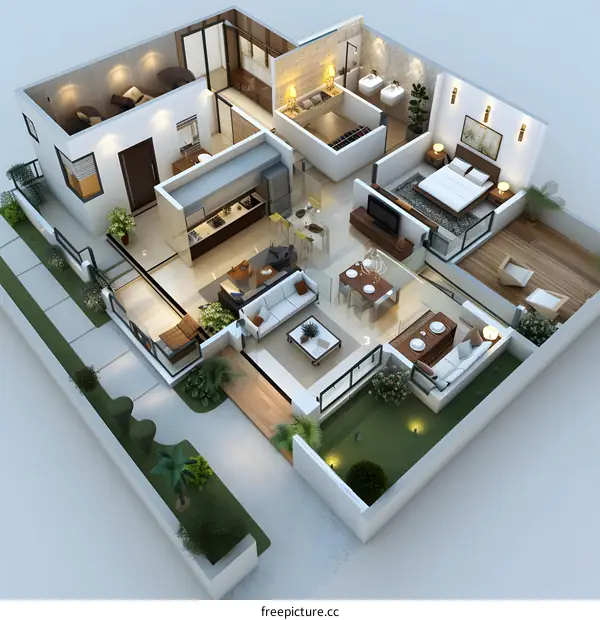 3D House Interior Design