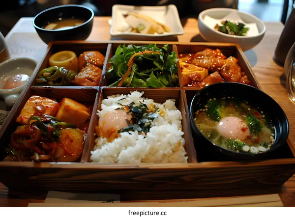 Japanese Bento Box Meal