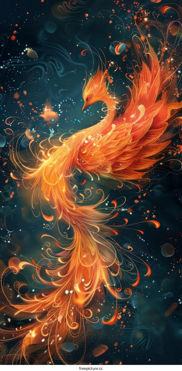 Phoenix in Flight: A Symbol of Rebirth and Renewal