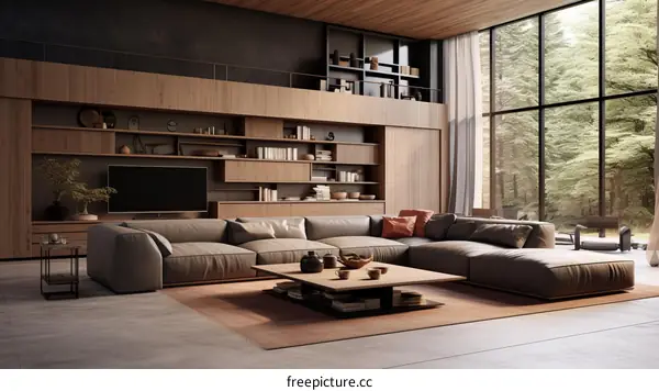 Minimalist Modern Living Room Interior Design