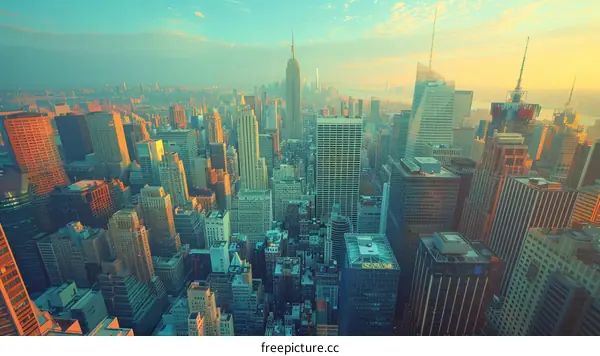 New York City Skyline with Empire State Building