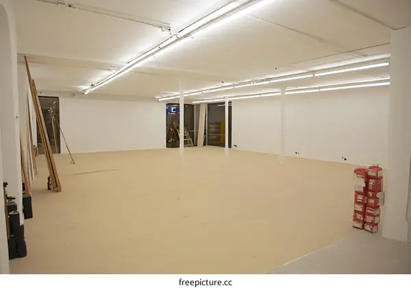 Empty White Room Interior Design