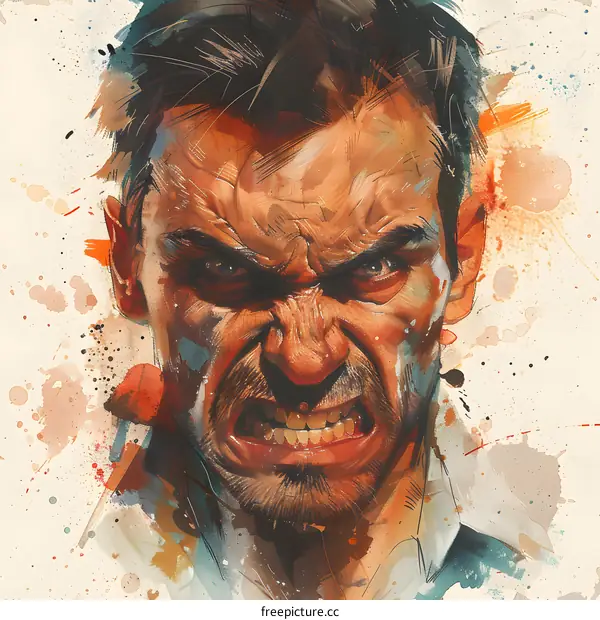 Portrait of an Angry Man