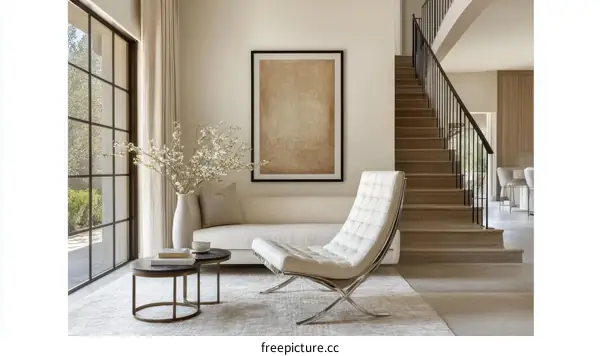 Modern Minimalist Living Room Interior Design