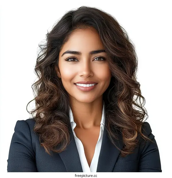 Portrait of a Confident Business Woman