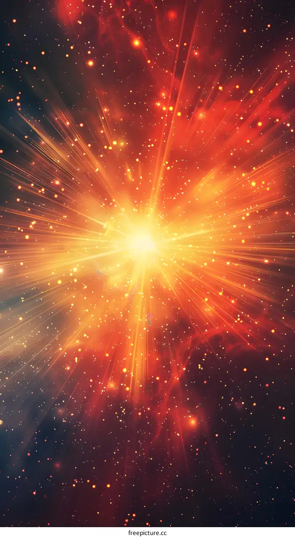 壮观的星云和星系碰撞