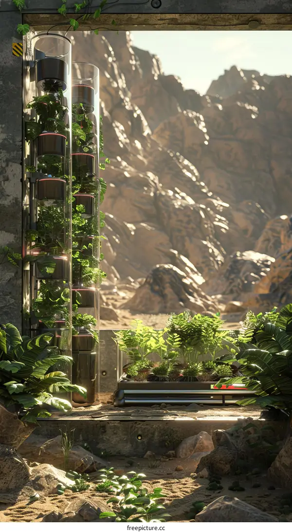 Martian Greenhouse: A Vision of Future Farming