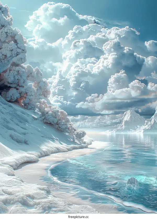 Stunning Winter Wonderland Landscape