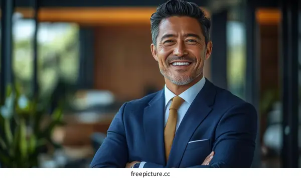 Confident Business Leader Portrait