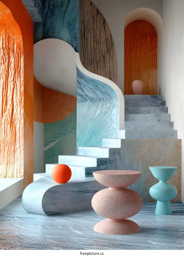 Modern Stair Handrails: Interior Design & Architecture