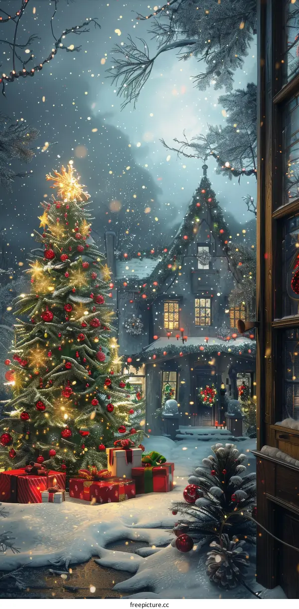 Christmas Eve at the Cottage