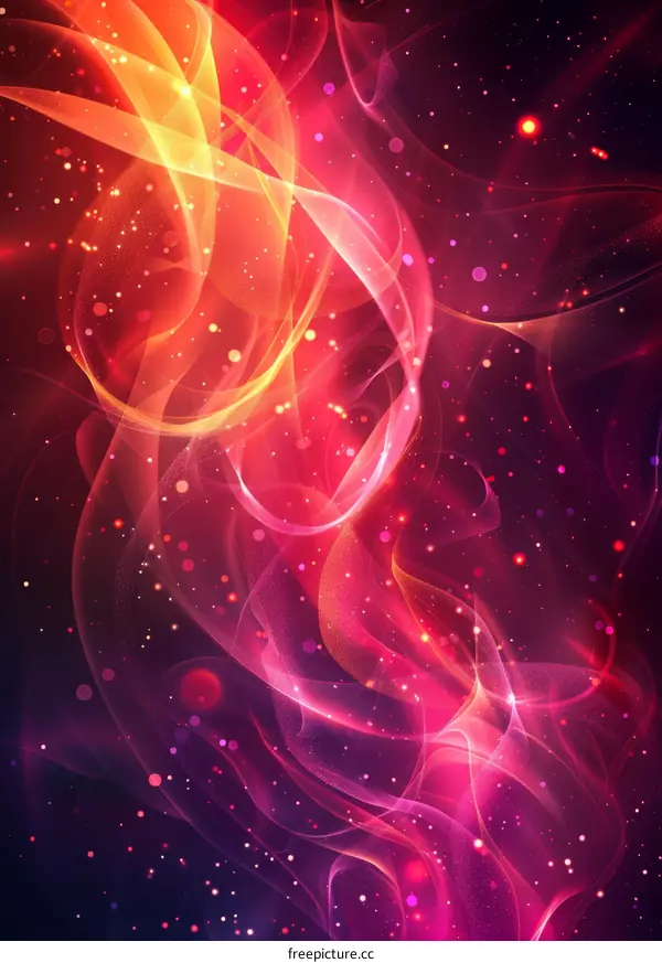 Colorful smoke background