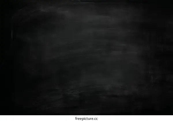 Simple Black Chalkboard Background Texture Image