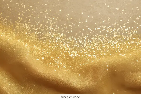 Golden Glitter Background Texture
