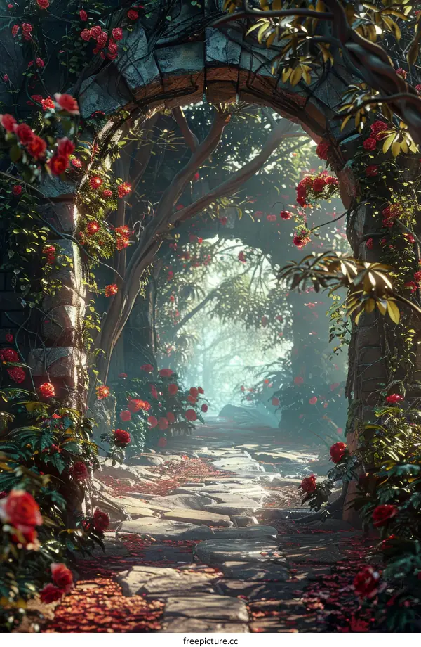 Enchanting Forest Archway