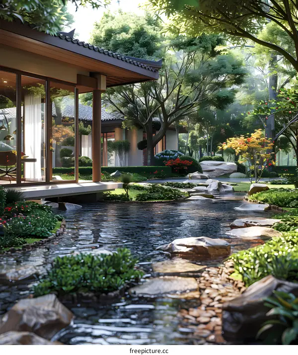 A Peaceful and Comfortable Place Where Nature Meets Modernity