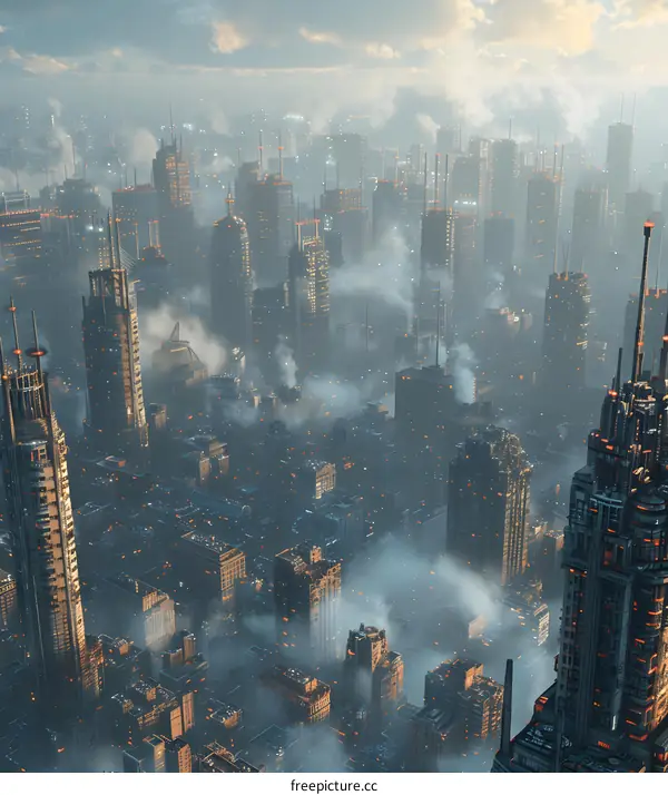 Science fiction city